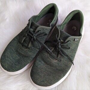 Kizik Madrid Comfortable Breathable Eco-Knit Slip On Sneakers Men's 11 green